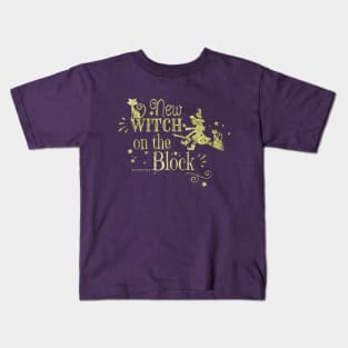 New Witch on the Block Kids T-Shirt